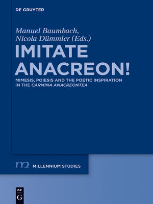 cover image of Imitate Anacreon!
